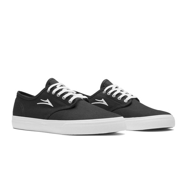 LaKai Oxford Black/White Skate Shoes Mens | Australia MW8-5614